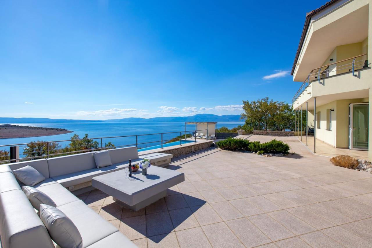 Luxury Villa Ostro With Pool & Krk Bridge View Kraljevica Dış mekan fotoğraf