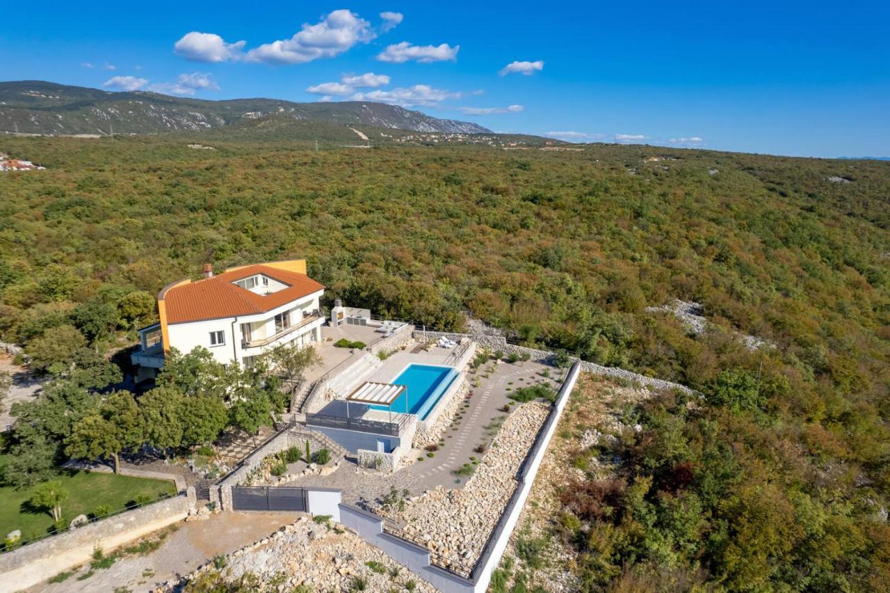 Luxury Villa Ostro With Pool & Krk Bridge View Kraljevica Dış mekan fotoğraf